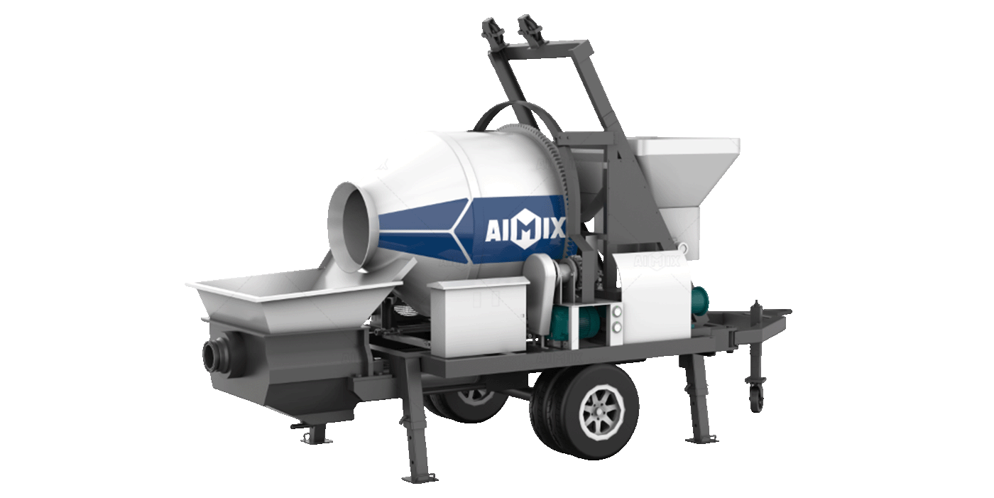 ABJZ30D electrice concrete mixer with pump price in Indonesia