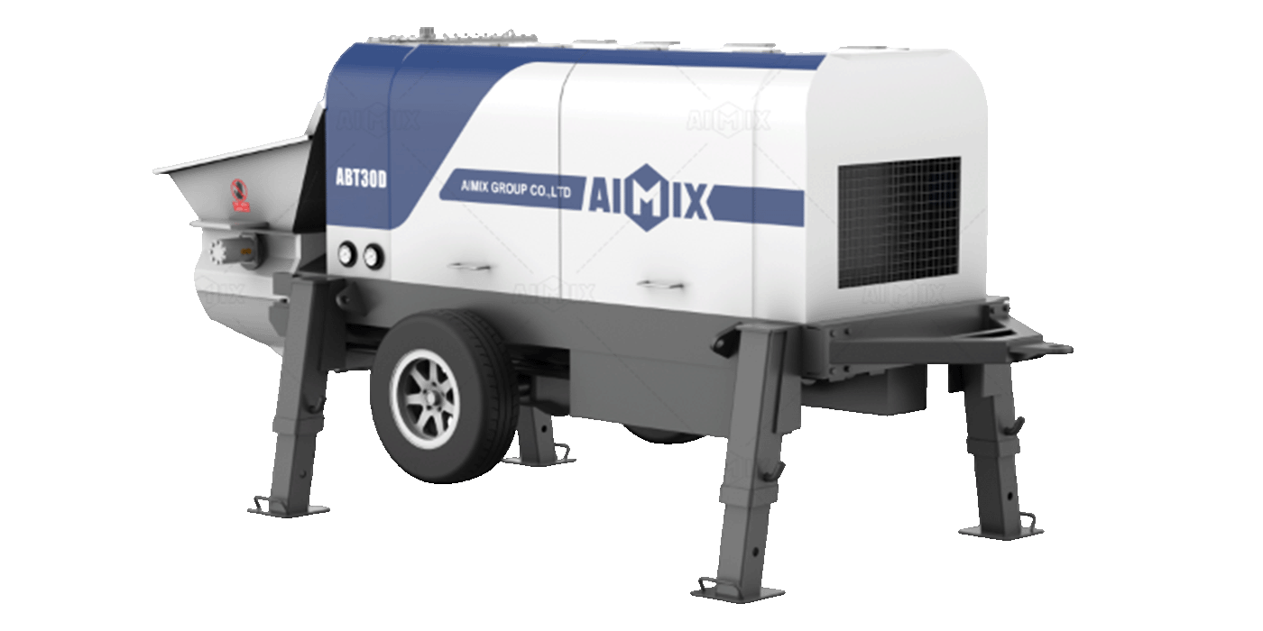 ABT30D electric concrete pump trailer for sale
