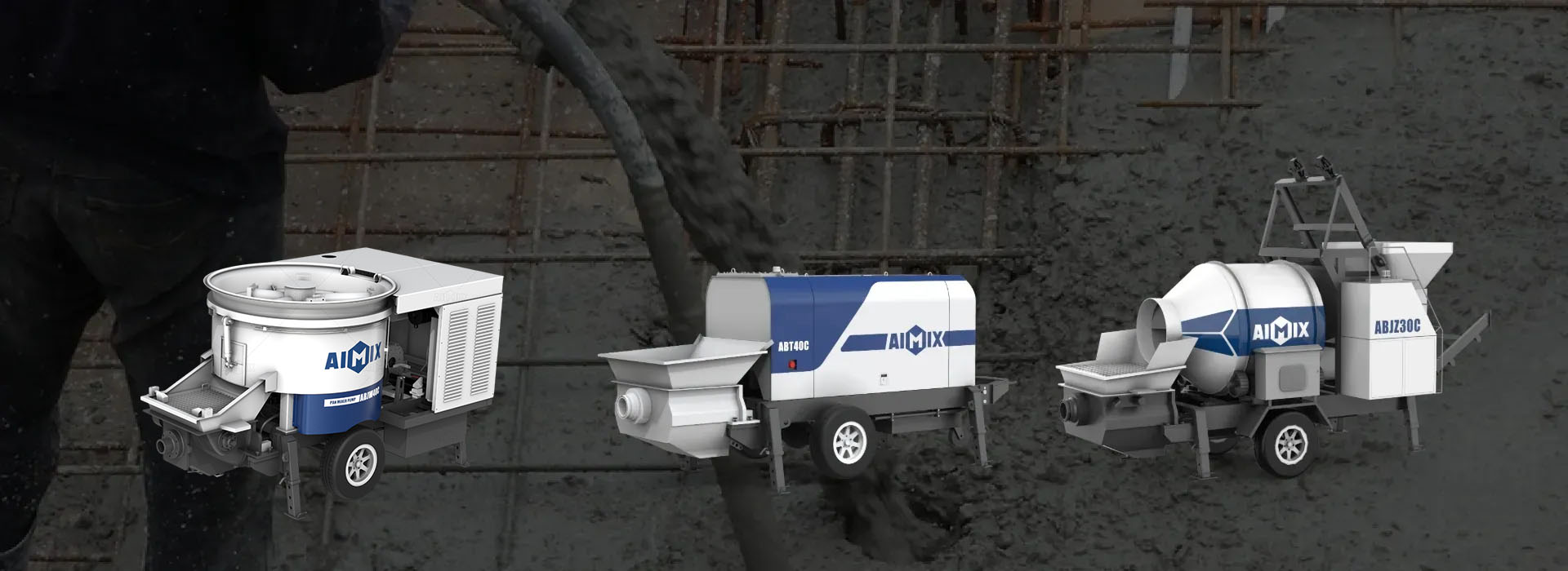 ready stocked mini concrete pump for sale in Indonesia