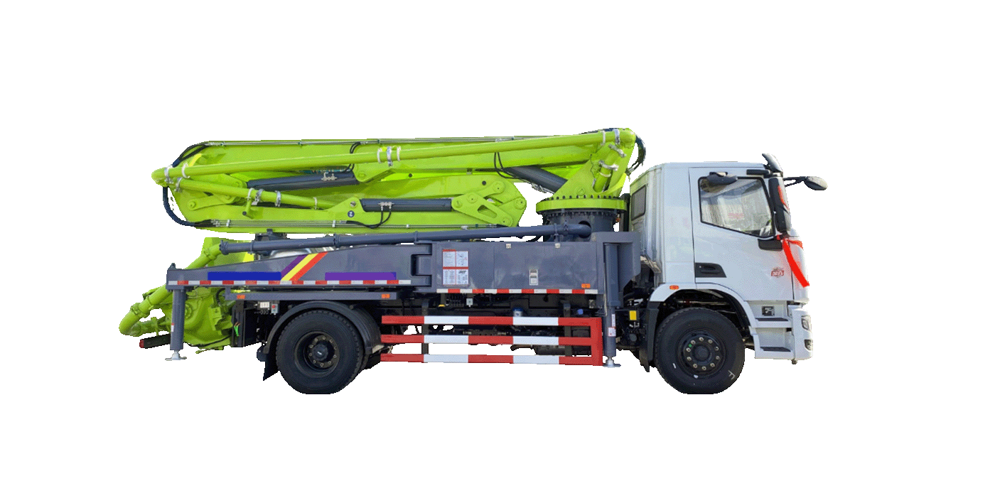 truck type mini concrete boom pump price for pouring Indonesia