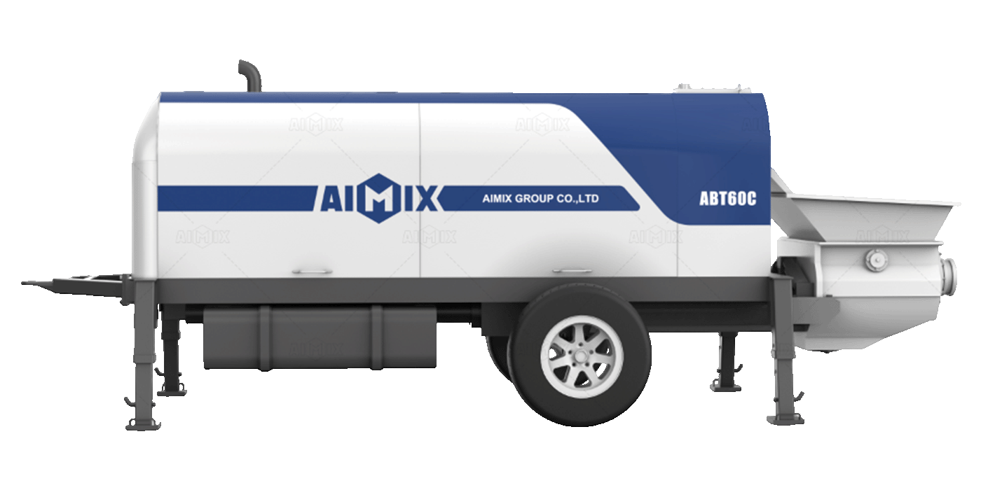 ABT60C diesel type pompa kodok beton for sale Indonesia