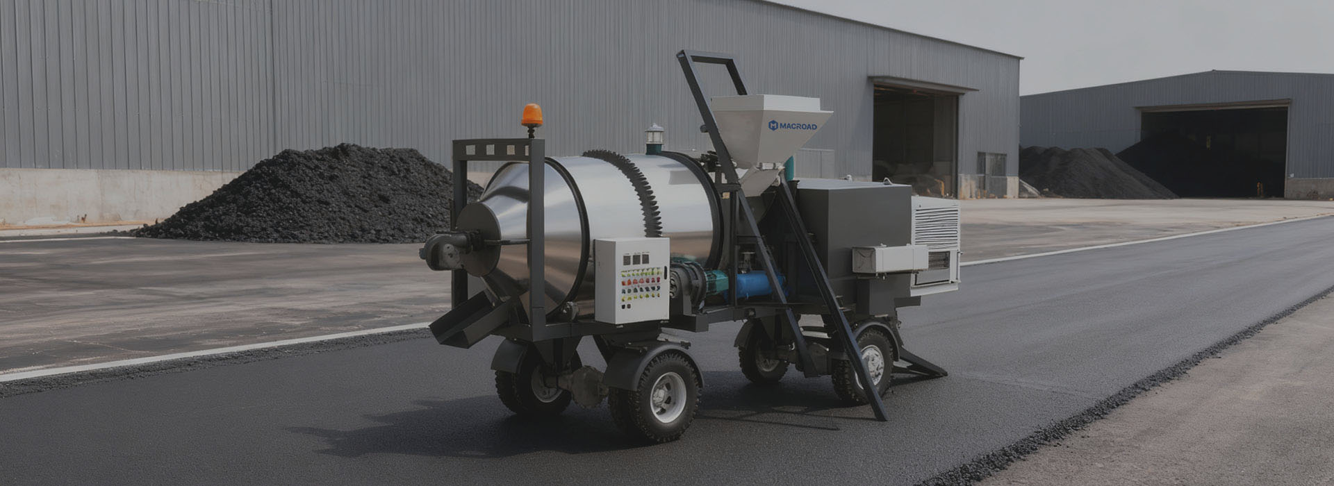 ALB Series Mini Portable Asphalt mixer machine for sale