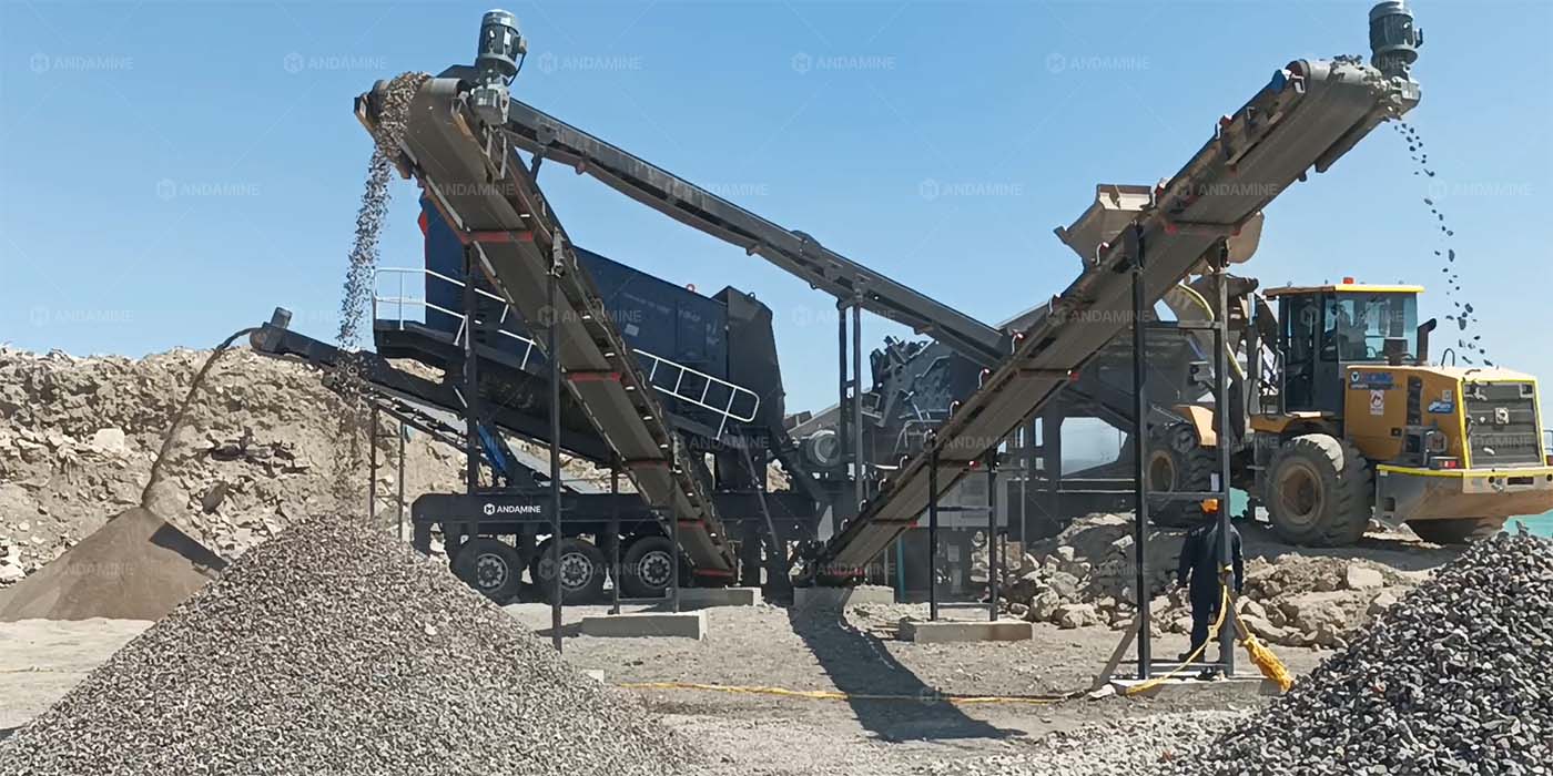 150T construction waste recycling mobile impact crusher for sale in Colombia