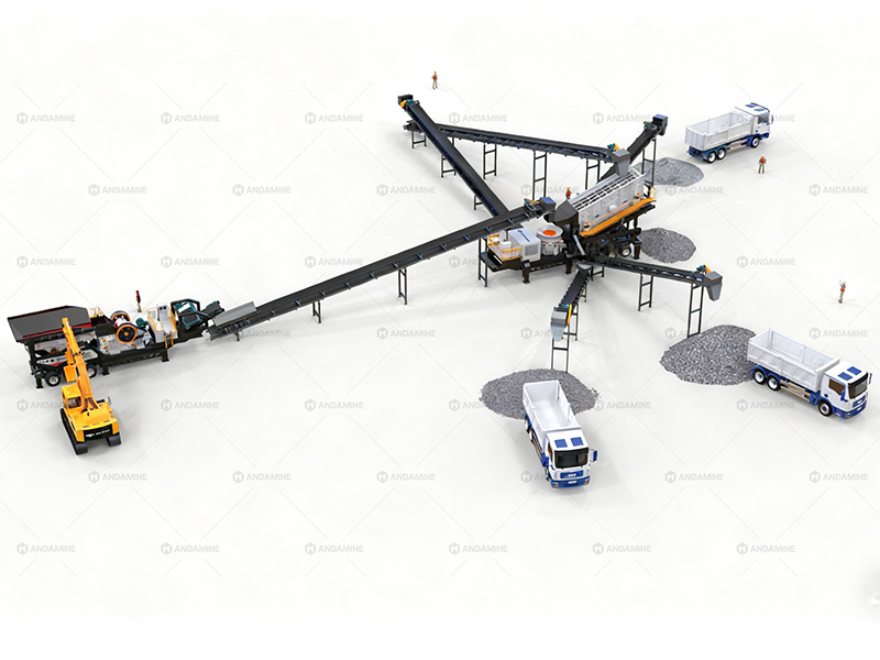 Pabrik Penghancur Rahang Bergerak 150TPH untuk Menghancurkan Basalt