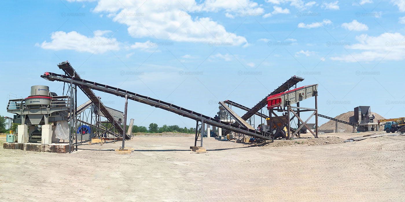 200T River Pebbles Sand Making production Machine