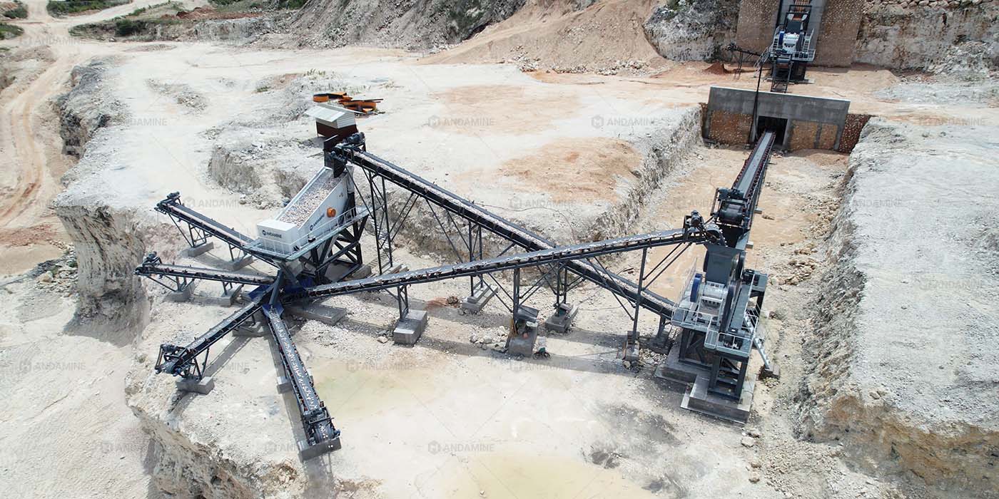 200tph limestone crusher machine production line for sale in Tuban, Indonesia