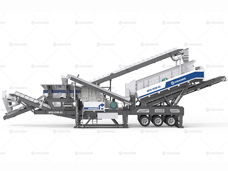 75tph mobile impact crusher rock crushr machine for mortar mix plant