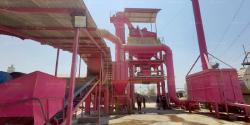80tph stationary asphalt mixer plant in Jakarta, Indonesia