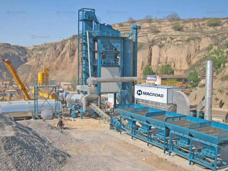 ALQ-80 Hot Mix Asphalt Plant in South Africa