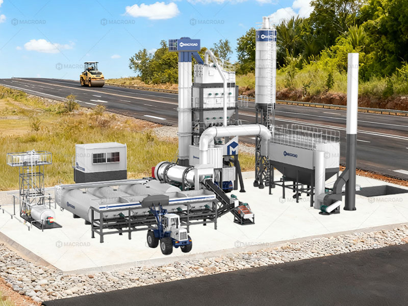 ALQ series stationary asphalt hot mix plant for sale