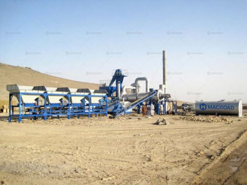 ALYT Series Continuous Mobile Asphalt Drum Mix Plant in Saudi Arabia