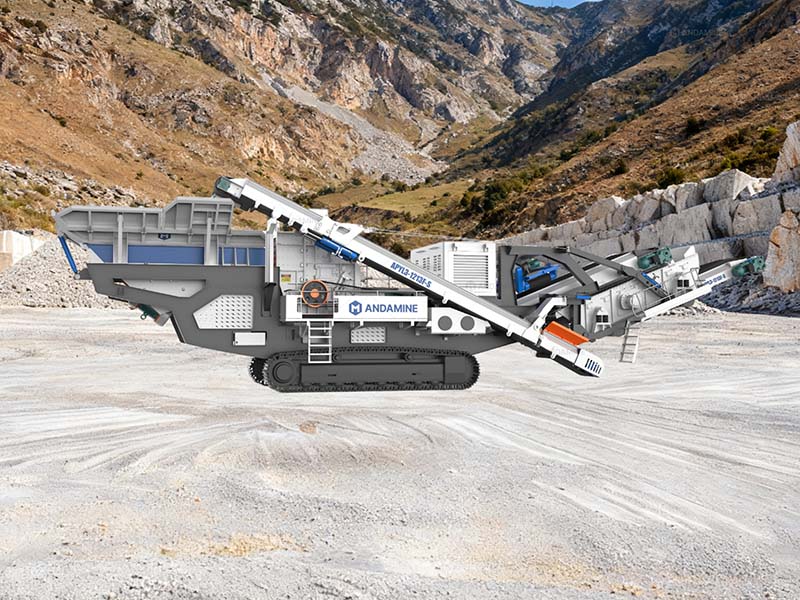 APL series crawler mobile impact crushing plant for sale in Indonesia