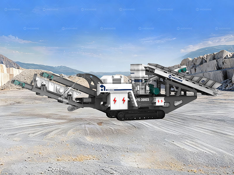 APY2 Mobile Cone Crusher Plant for sale in Indonesia