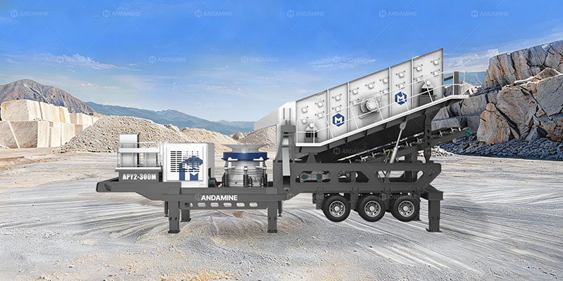 APY2 Mobile Cone Crusher for sale in Indonesia
