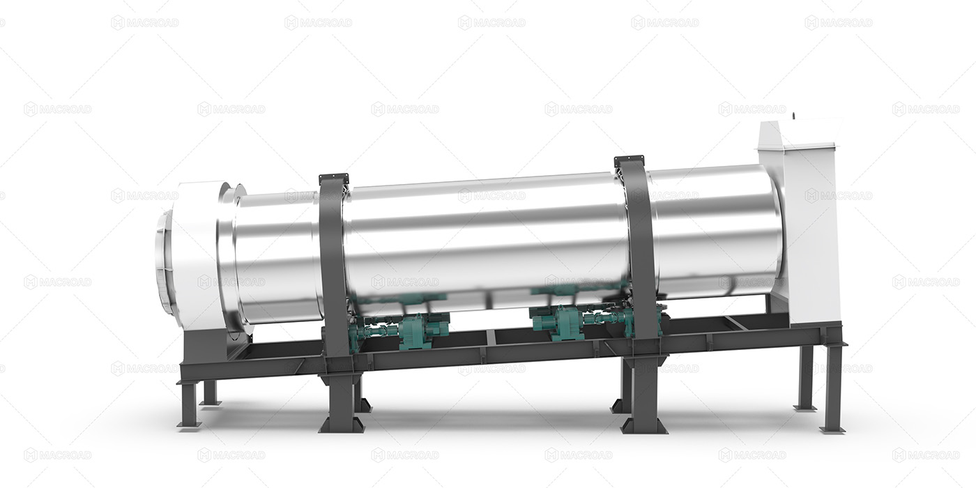 hot mix plant for dryer drum