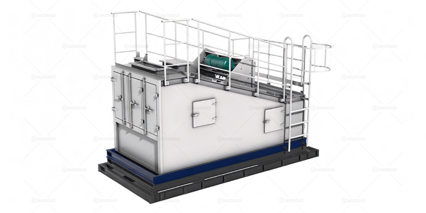 vibration screen for hot mix asphalt plant