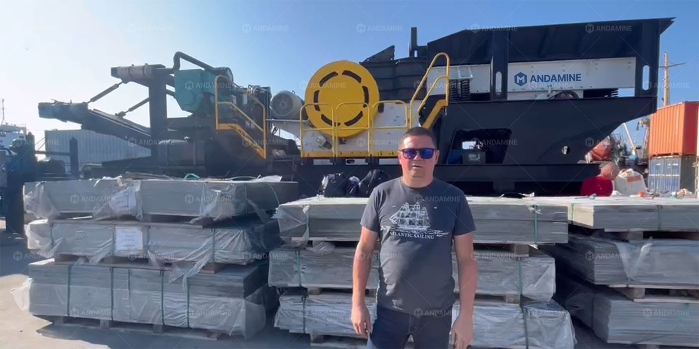 Pabrik Penghancur Rahang Bergerak 100TPH untuk Menghancurkan Batu Kapur di Rusia