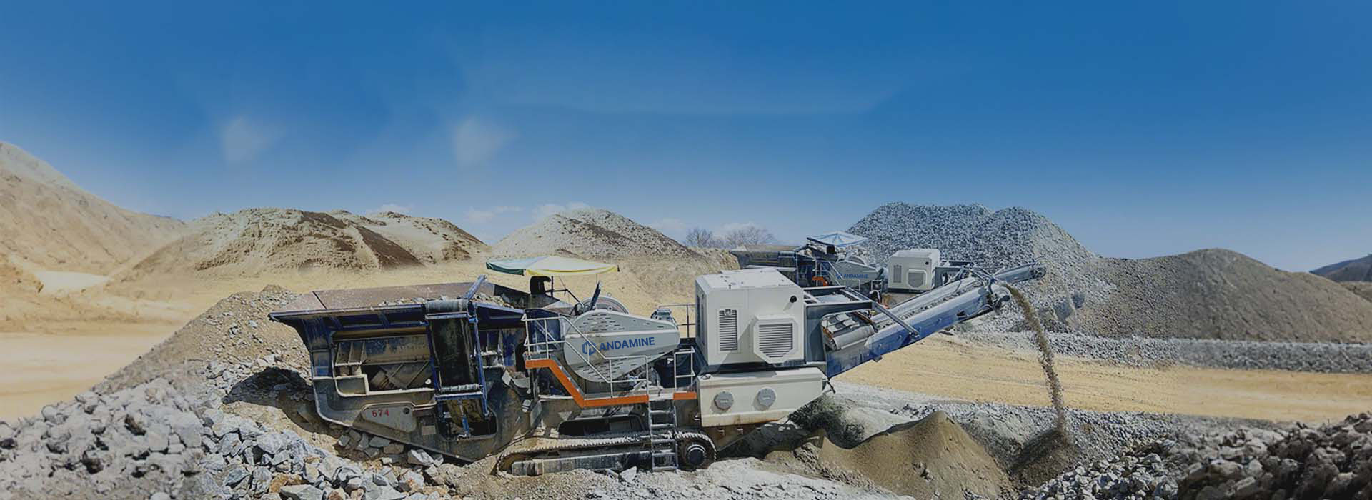 100tph crawler aggregate jaw crusher for crushing granites