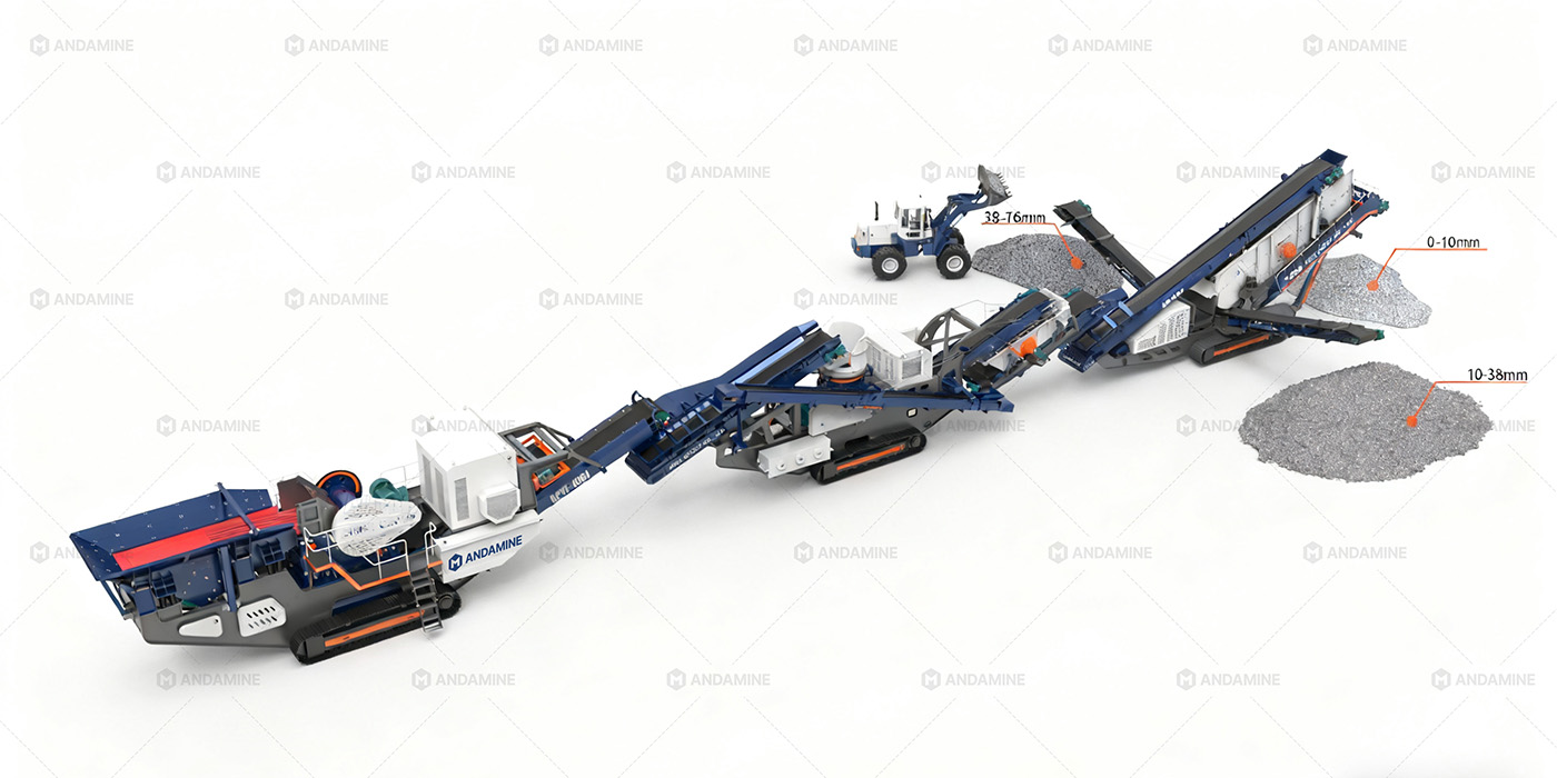 100–200TPH Crawler-Type Mobile Crushing Plant