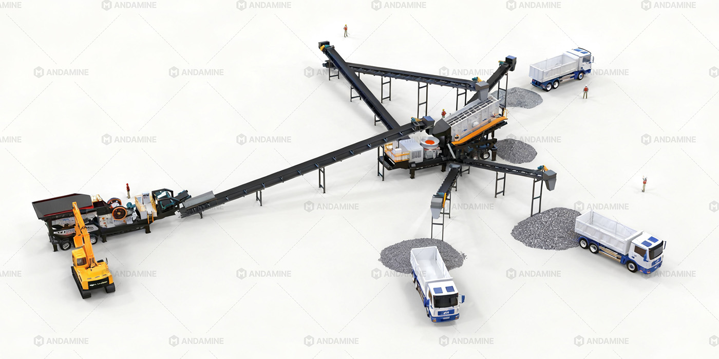 150TPH Mobile Granite Crusher Machine – Full-Cycle Crushing for Infrastructure Concrete