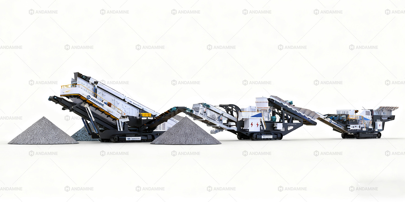 Pabrik Penghancur Bergerak 180TPH untuk Penghancuran Batu Kapur