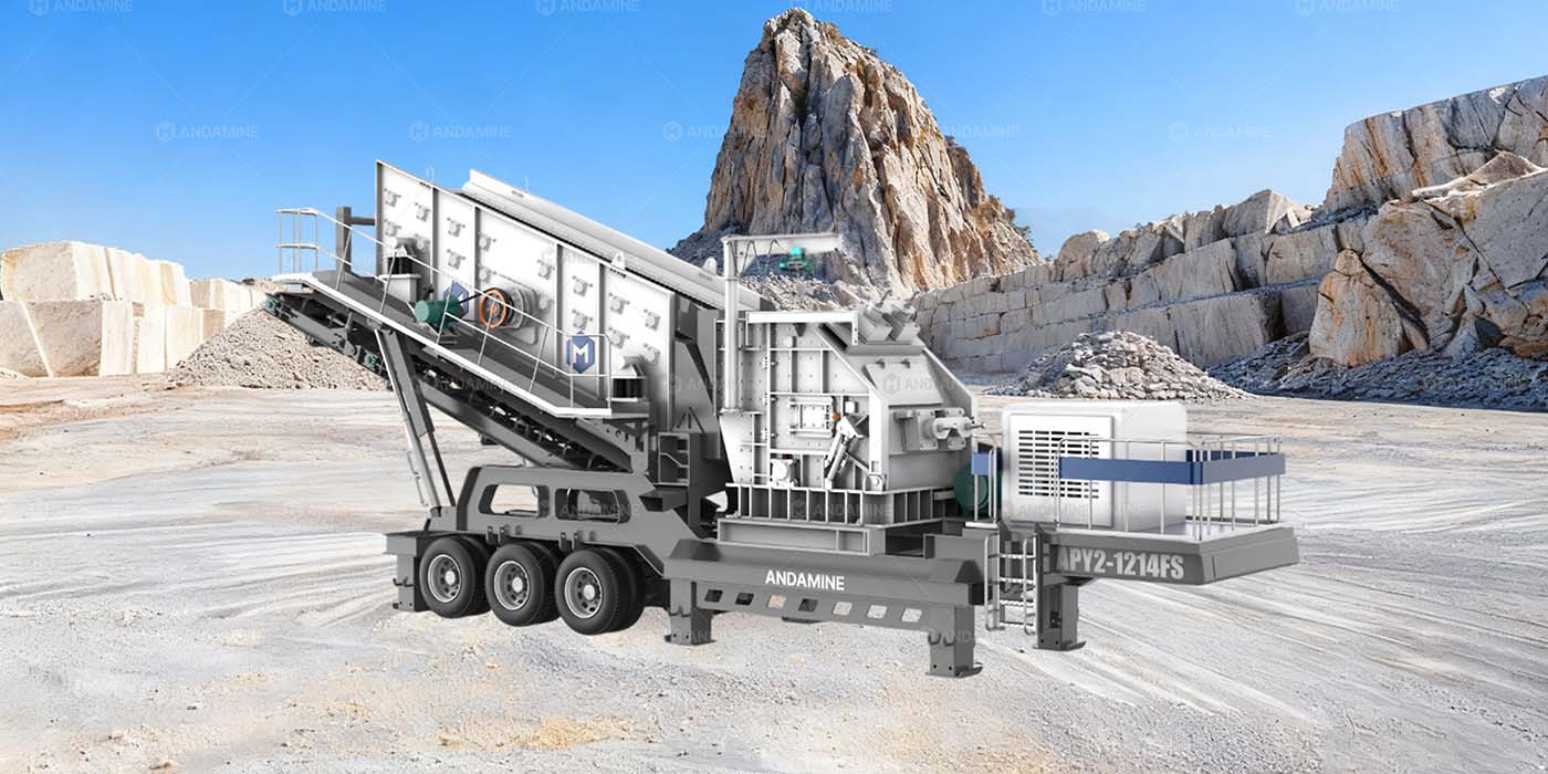 2-in-1 tire type mobile impact crusher plant for sale in Indonesia