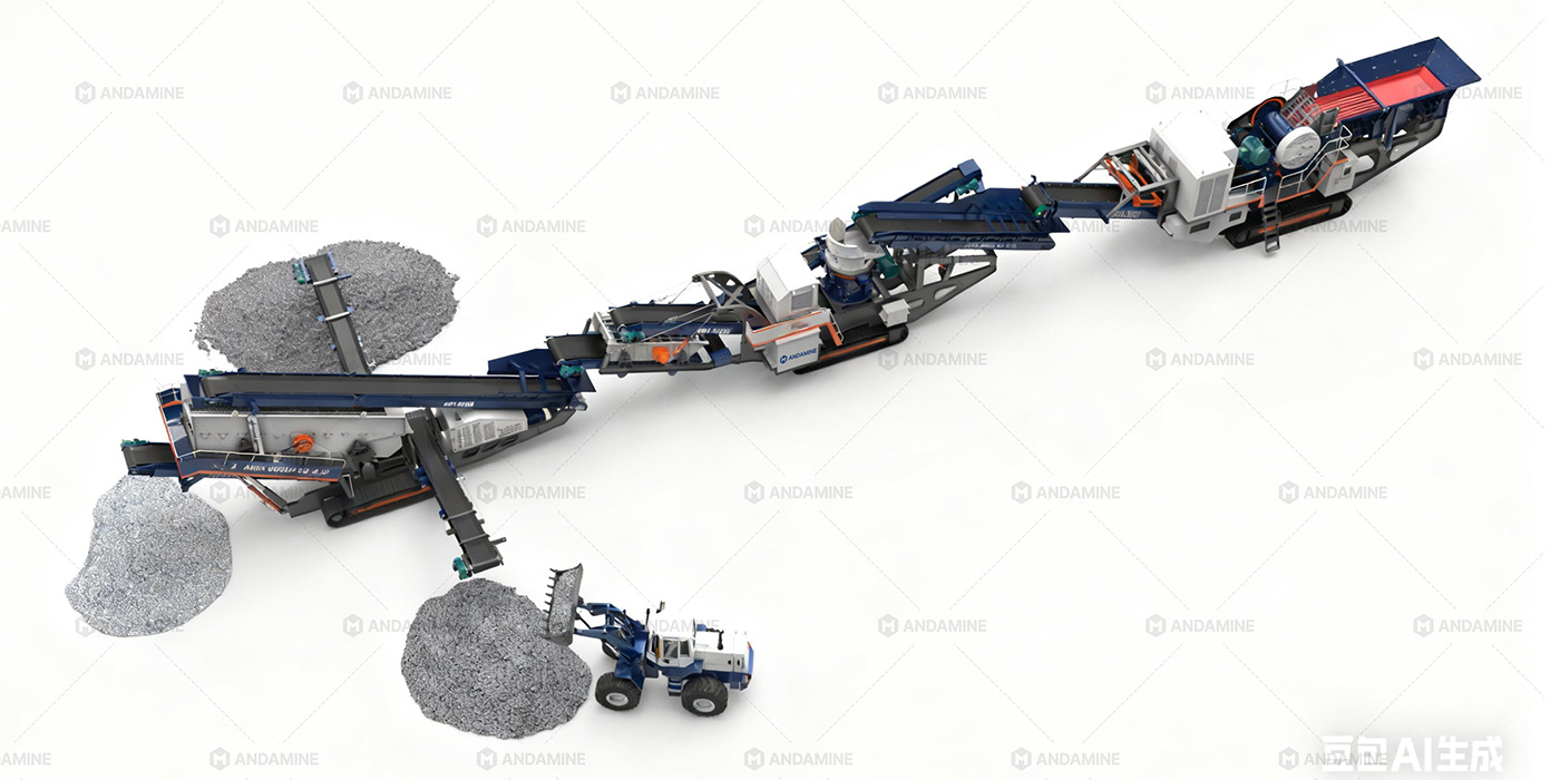 Unit Penghancur Granit Bergerak Crawler 300TPH – Penghancuran Canggih untuk Pasokan Agregat Industri