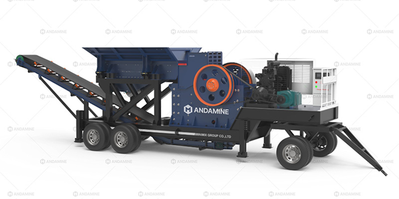 30TPH Small Portable Jaw Crusher for Road Base & Civil Construction