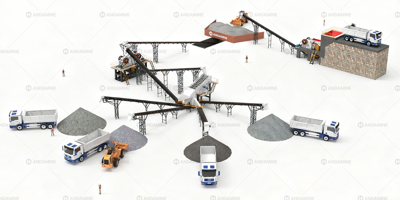 30TPH Stationary Mini Granite Crusher – Dual Granite Jaw Crushers for Municipal Base Materials