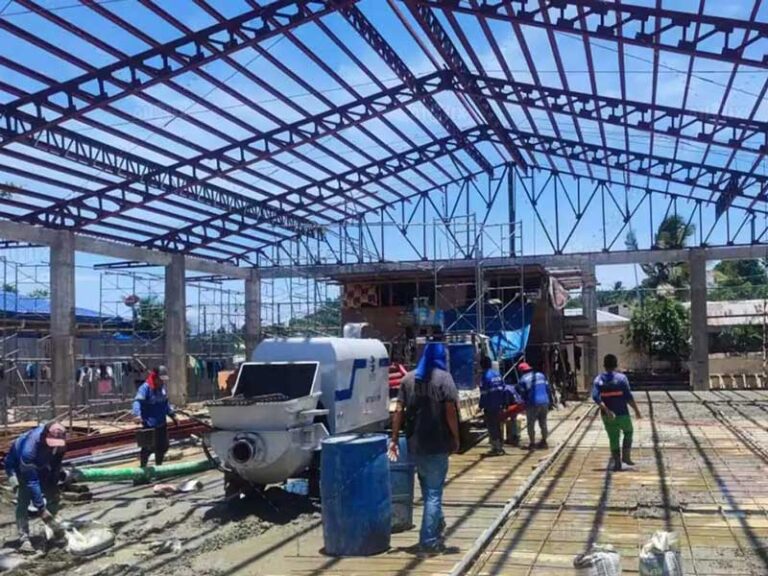 Pompa Beton 30m³ untuk Proyek Vila Resor Pantai di Filipina