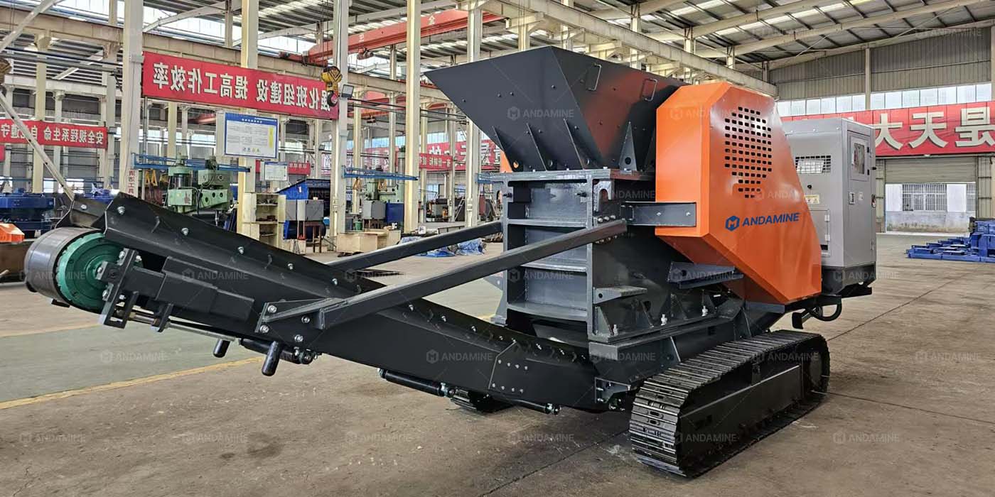 30tph small track mobile jaw crusher plant in Indonesia