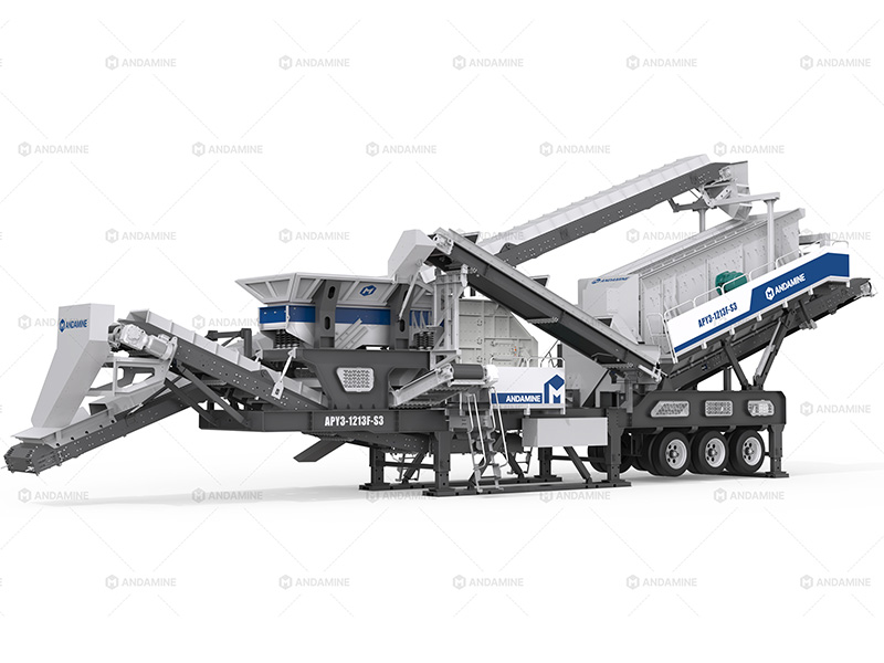 APY3 Mobile Impact Crushing Plant Solution for Urban Demolition & Recycling