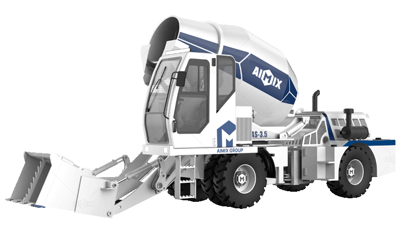 AS-3.5B hot selling self loading concrete mixer truck in Indonesia