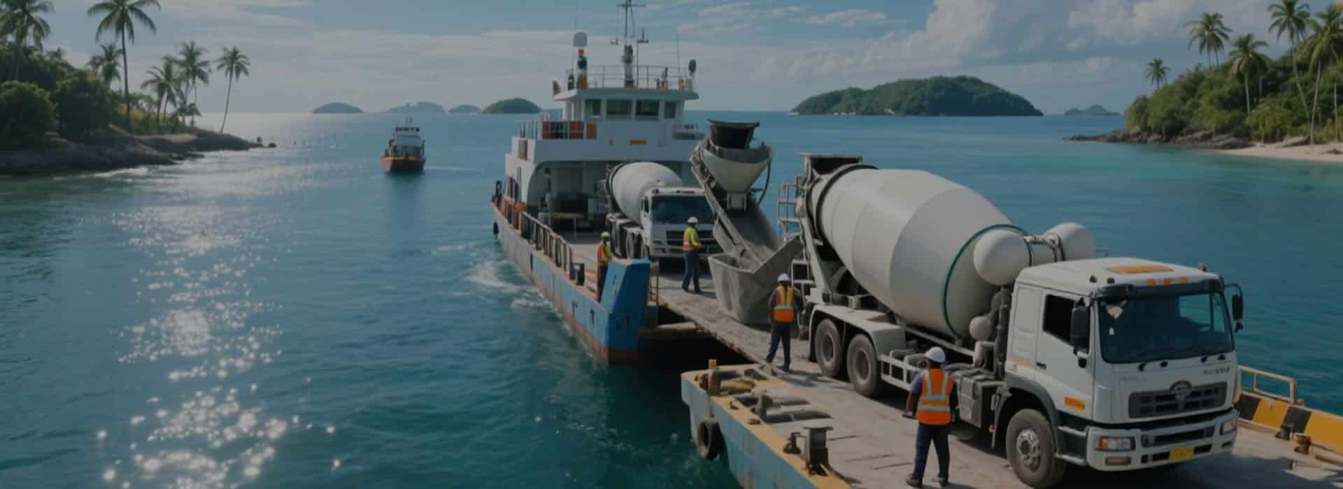 How to Solve Long-Distance Concrete Transport