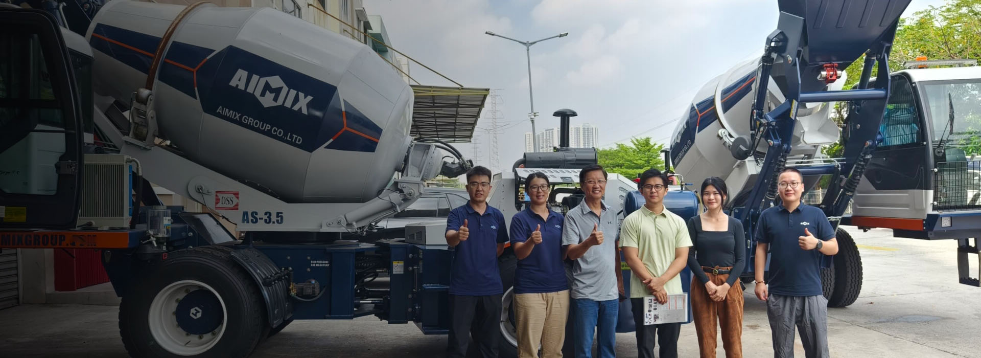 best selling self loading concrete mixer in stock in Indonesia