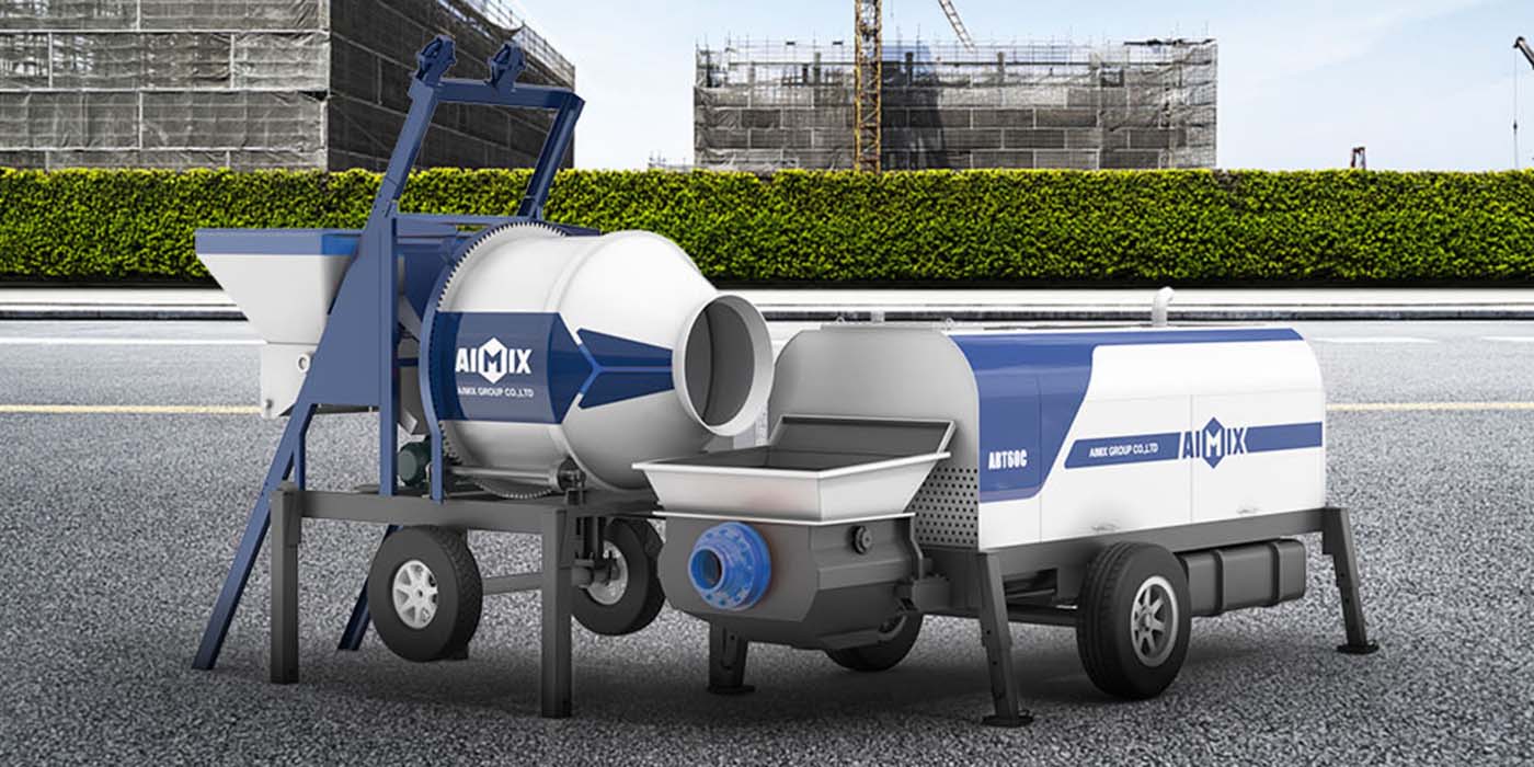 concrete mixer machine with trailer kodok beton pump solutions