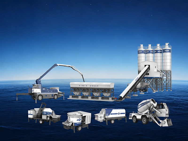 AIMIX Concrete Equipment in Indonesia