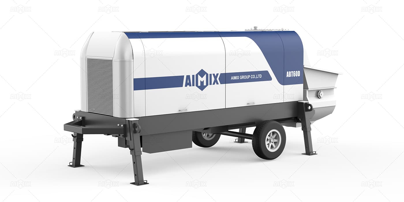 ABT60D electronic static concrete pump for sale Indonesia