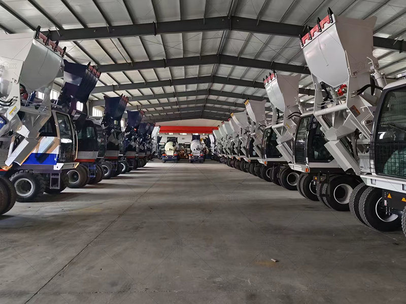 AIMIX Agent warehouses and service center for self loading mixer in Indonesia