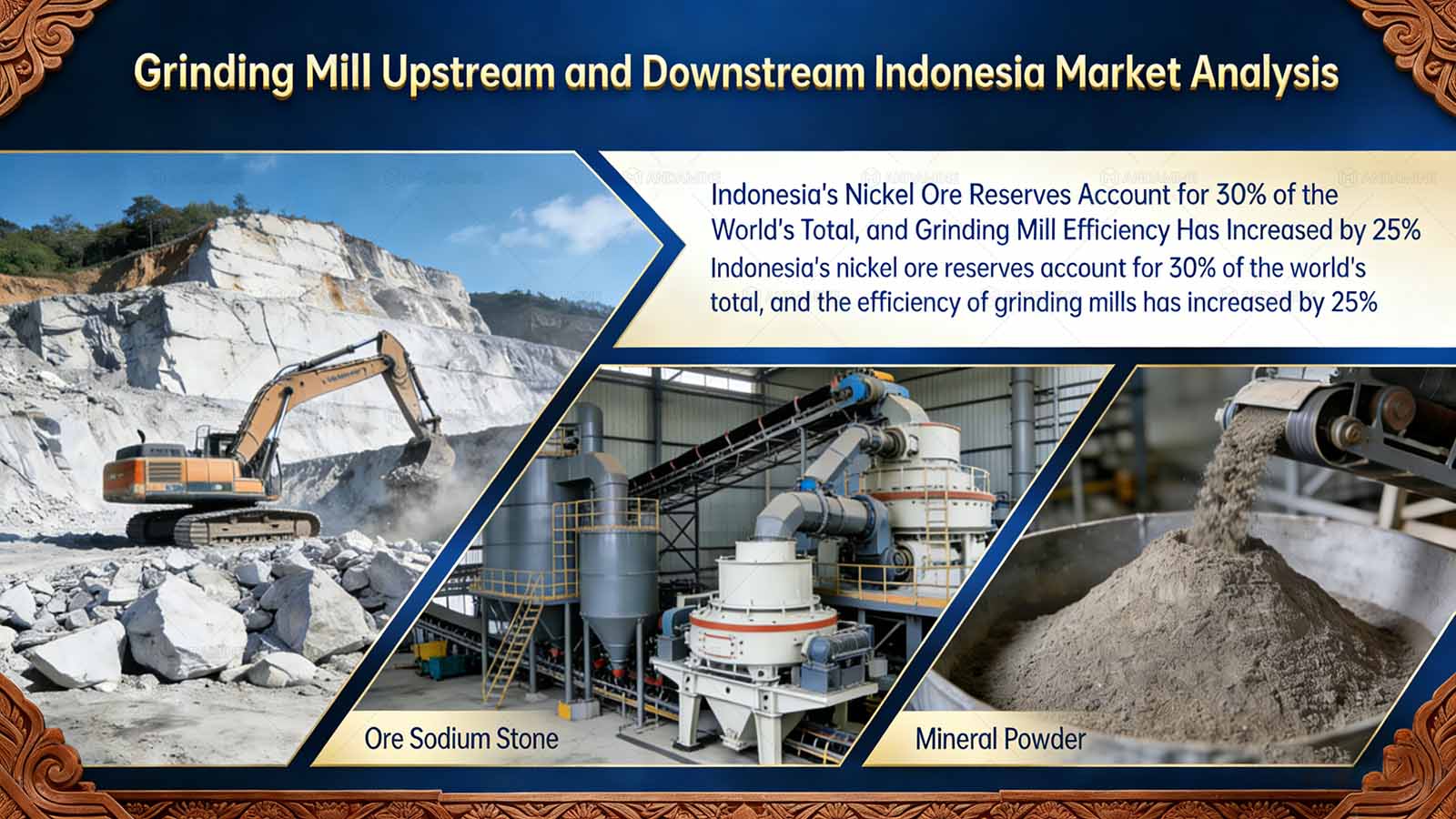 Grinding Mill Upstream & Downstream Market Analysis in Indonesia