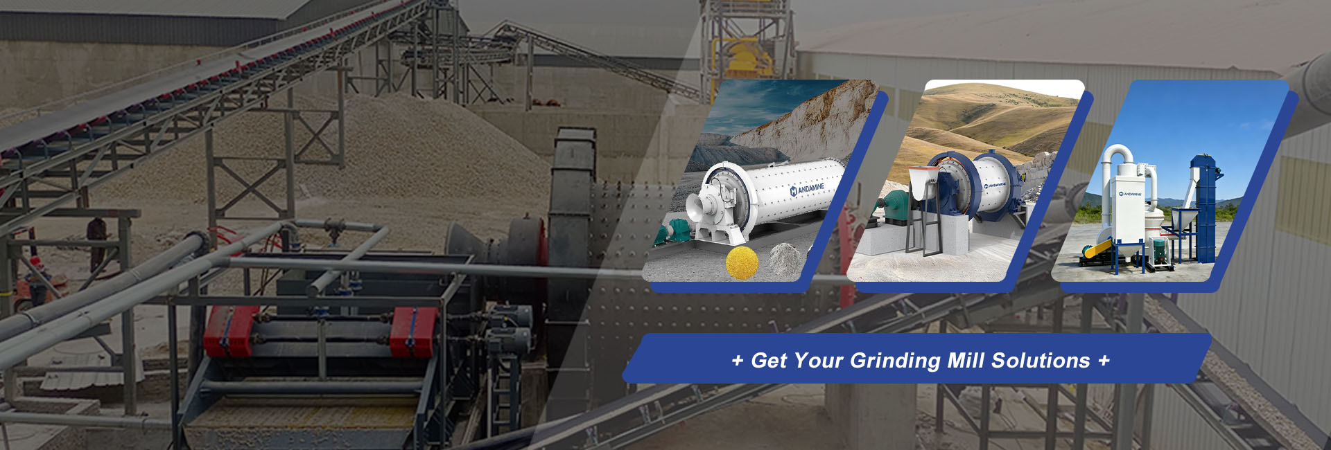 Mineral Grinding Mill for sale in indonesia Banner