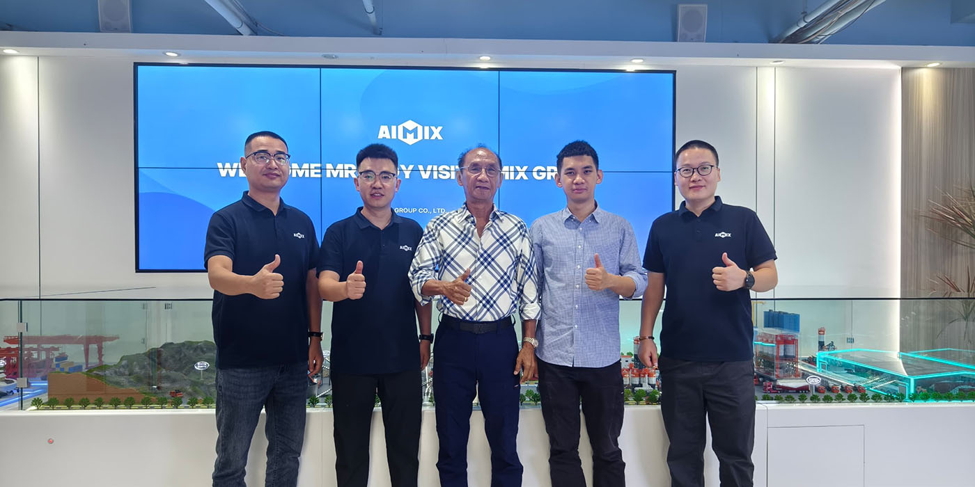 Welcome customers visit AIMIX GROUP