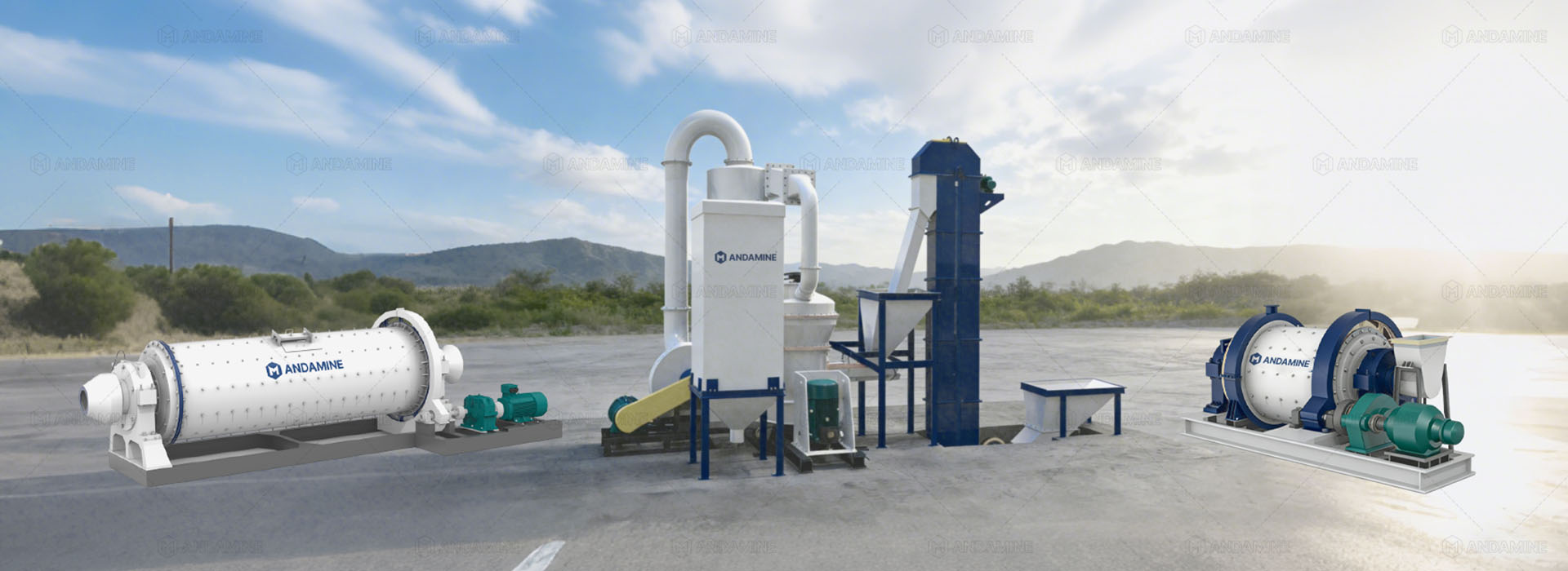 andamine grinding plant for sale in Indonesia
