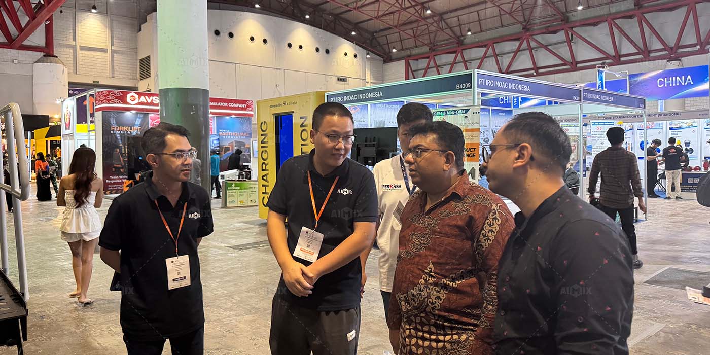 customer visit at ADEXCO 2025 with our employees