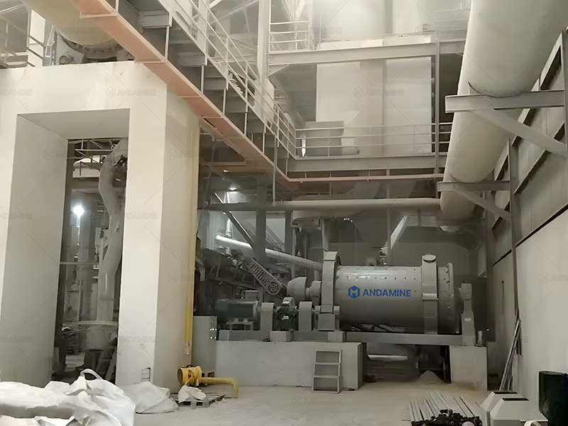 rod mill grinding plant for cement factory in Indonesia