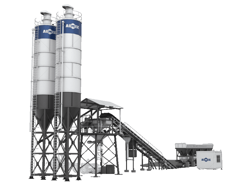 stationary dry mix batching plant for sale in Indonesia