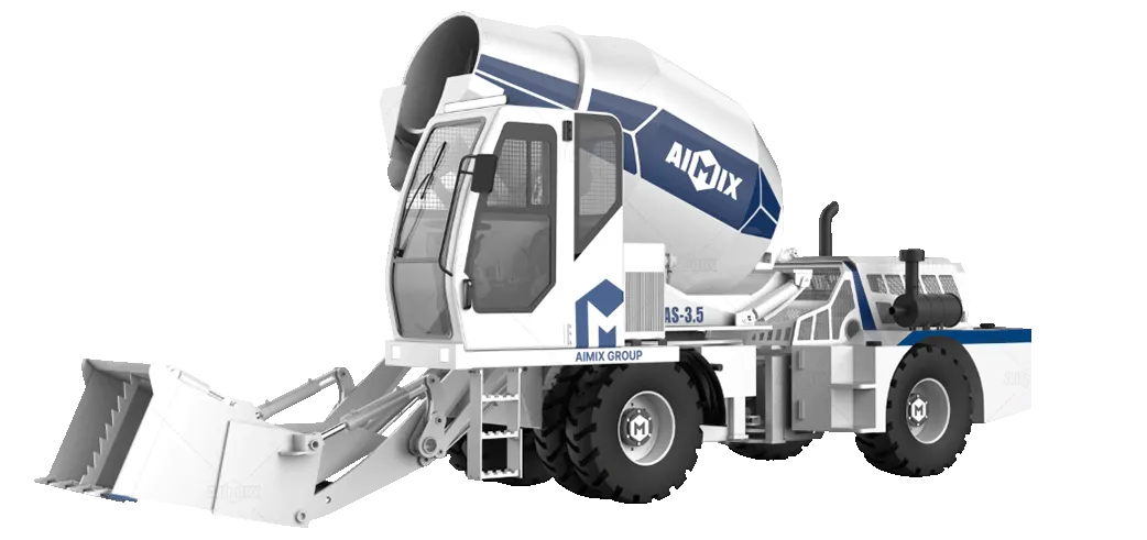 what is the AS-3.5B self loading concrete mixer parts