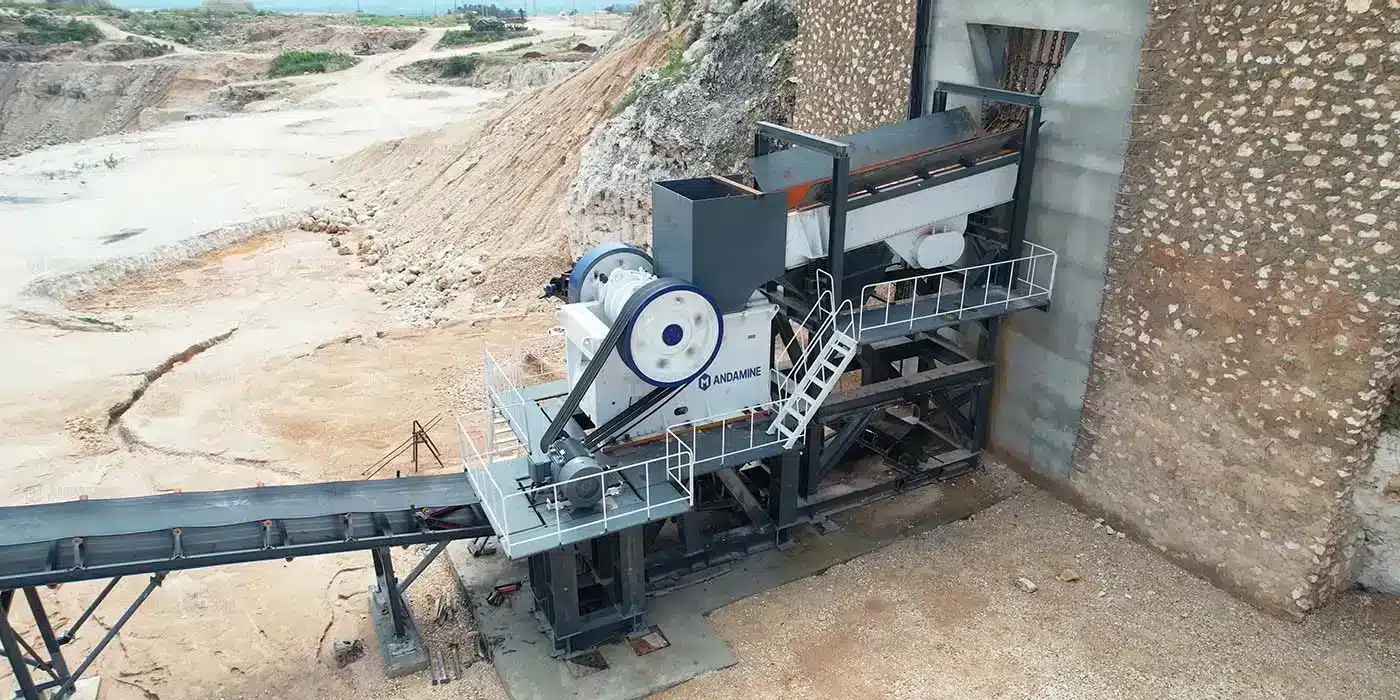 stationary jaw crusher machine layout for crushing limestone in Indonesia.jpg