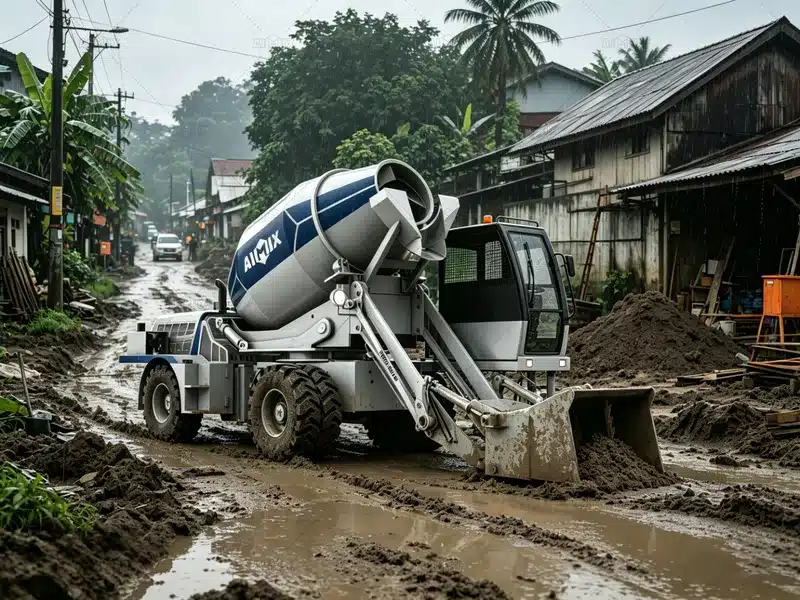 Types of Self Loading Concrete Mixers - By Application – Does It Fit My Project Type