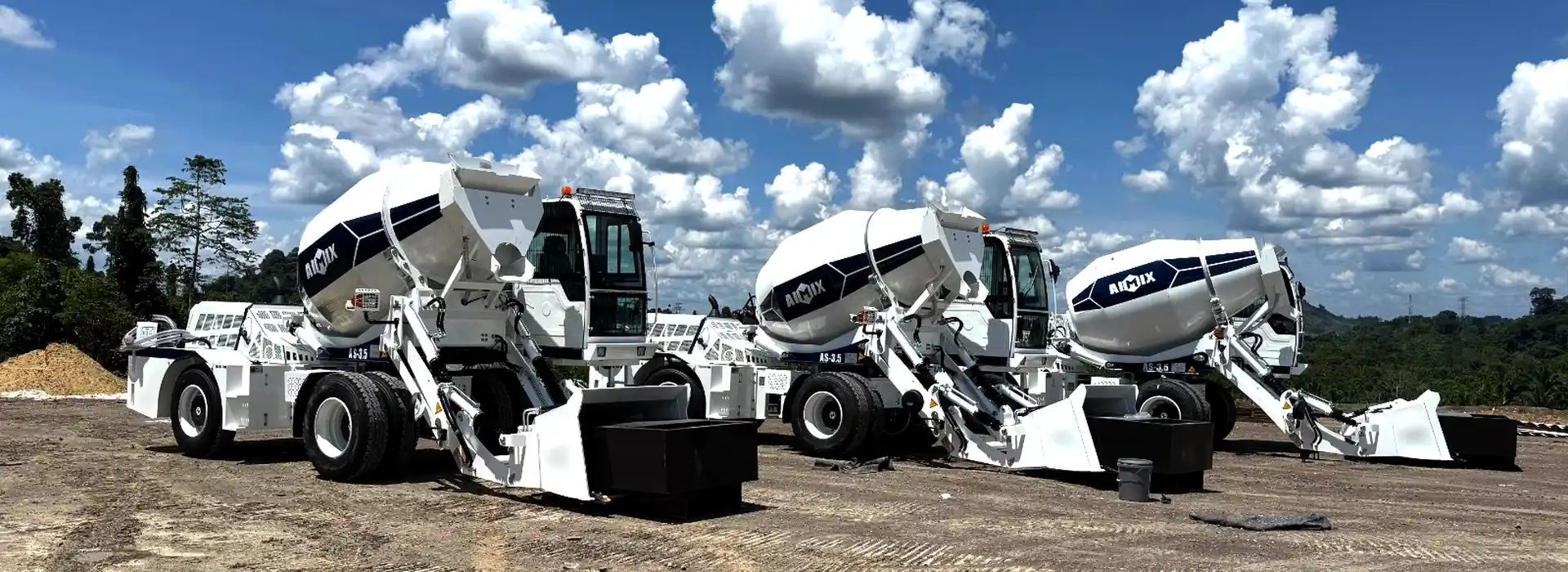 What Are the Types of Self Loading Concrete Mixer Machines in Indonesia